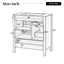 Modern Bathroom Vanity With Sink, Soft Close Drawers & Door, Storage Rack