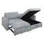 Finn - 2 Piece Sectional (LAF Sofa/Chaise) - Gray