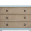 Panel Bedroom Set With 3 Drawer Nightstand, Casual Dresser, Cane Mirror, 3 Drawer Cane Front Chest And Bench