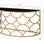 Altus - Console Table - Gold