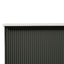 Fluted Bathroom Vanity With Ceramic Sink, Soft Close Slides