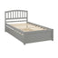 Platform Bed Wood Bed Frame With Trundle