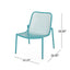 Outdoor Iron Chair With Design