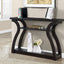 Accent Console Table For Entryway, Unique Curved Design