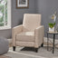 Upholstered Push Back Recliner Chair For Living Room