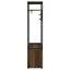 Flora - 2 Door Coat Rack Hall Tree Storage Bench And Multi Functional Storage - Natural