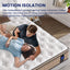 14" Mattress Hotel Collection Hybrid Mattress With Gel Memory Foam & Pocket Springs - Brown / White - King