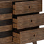 Clarkson - Medium Storage - Rustic Natural Aged Brown
