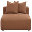 Colleen - 6 Piece Modular Sectional With Tight Seats - Terracotta