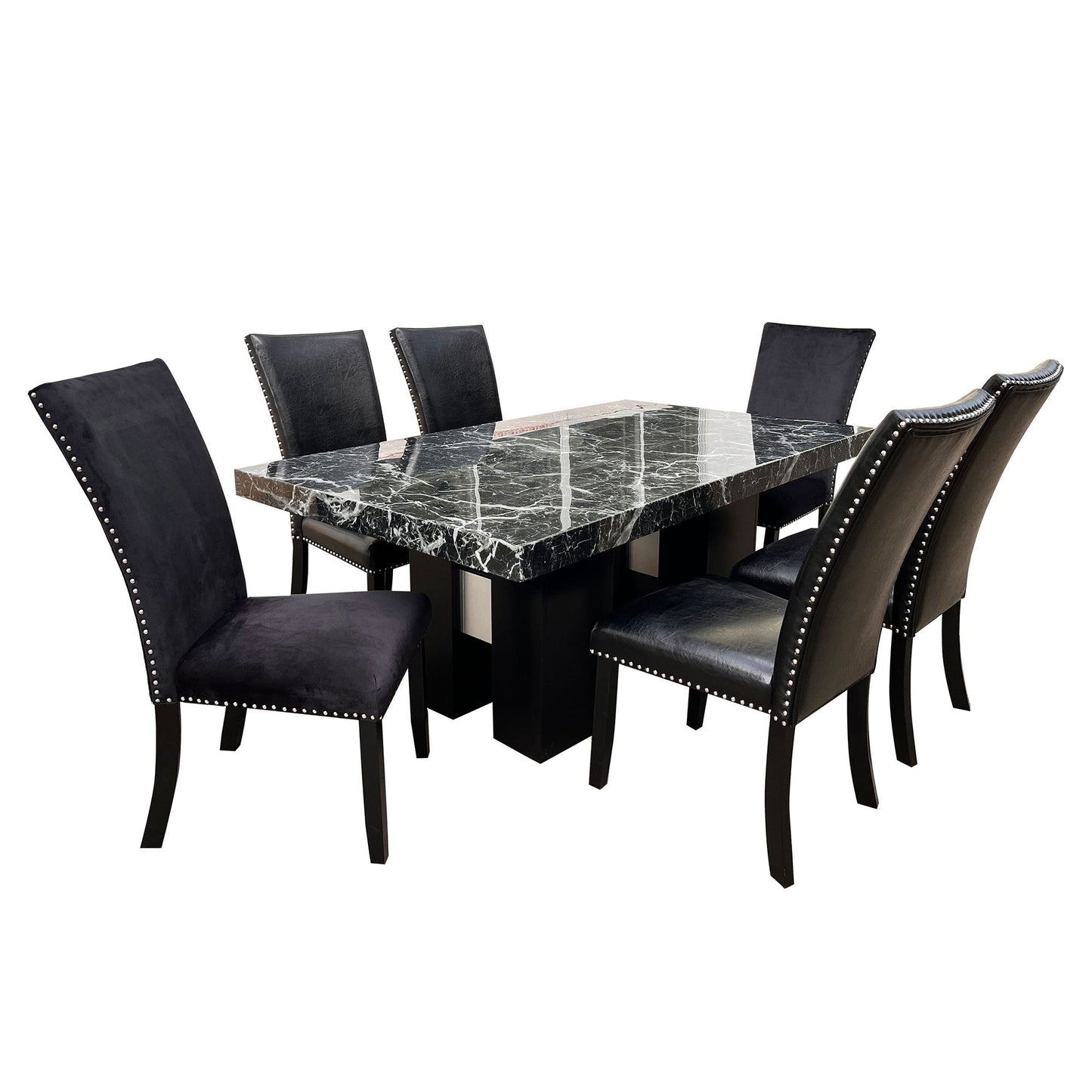 Jhoanna - Dining Chairs (Set of 2) - Black