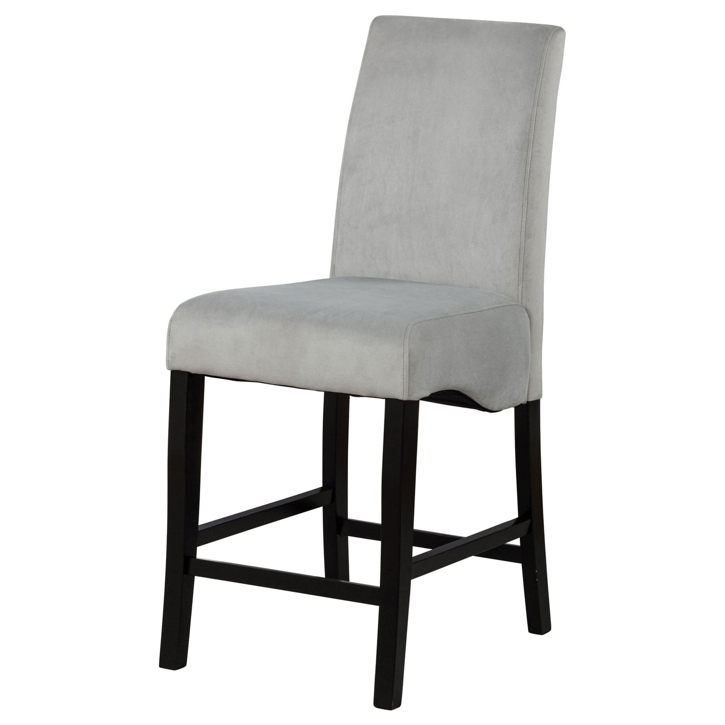Upholstered Counter Stools (Set of 2) - Gray