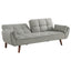 Caufield - Tufted Convertible Sofa Bed Upholstered - Gray