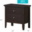 English Dovetailed Drawers Nightstand