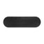 Art Sculptural Console Table With Oval Cutout Legs - Black