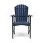 Outdoor Weather Resistant Acacia Wood Adirondack Dining Chairs (Set of 2)