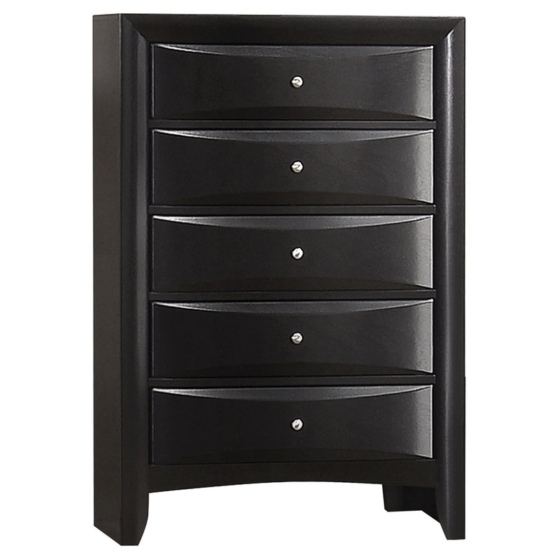 Palamino - 5 Piece Eastern King Bedroom Set - Black