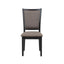 Potomac - 5 Piece Round Dining Set (Table & 4 Chairs) - Brown / Black