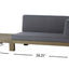Oana - Corner Bench And Coffee Table