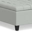 Harrison - Coffee Table Storage Ottoman Lift Top - Stone Gray