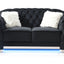 Loveseat With Flared Arms