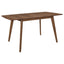 Rectangular Dining Table With Butterfly Leaf - Walnut