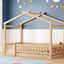 Bed House Bed Frame With Fence