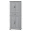 Bathroom Storage Cabinet With Multifunctional Storage Space, Drawer With Slide Rails, Adjustable Shelf