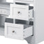 Double Sink Bathroom Vanity With Countertop, 2 Ceramic Sinks, 6 Drawers, Soft Close Design