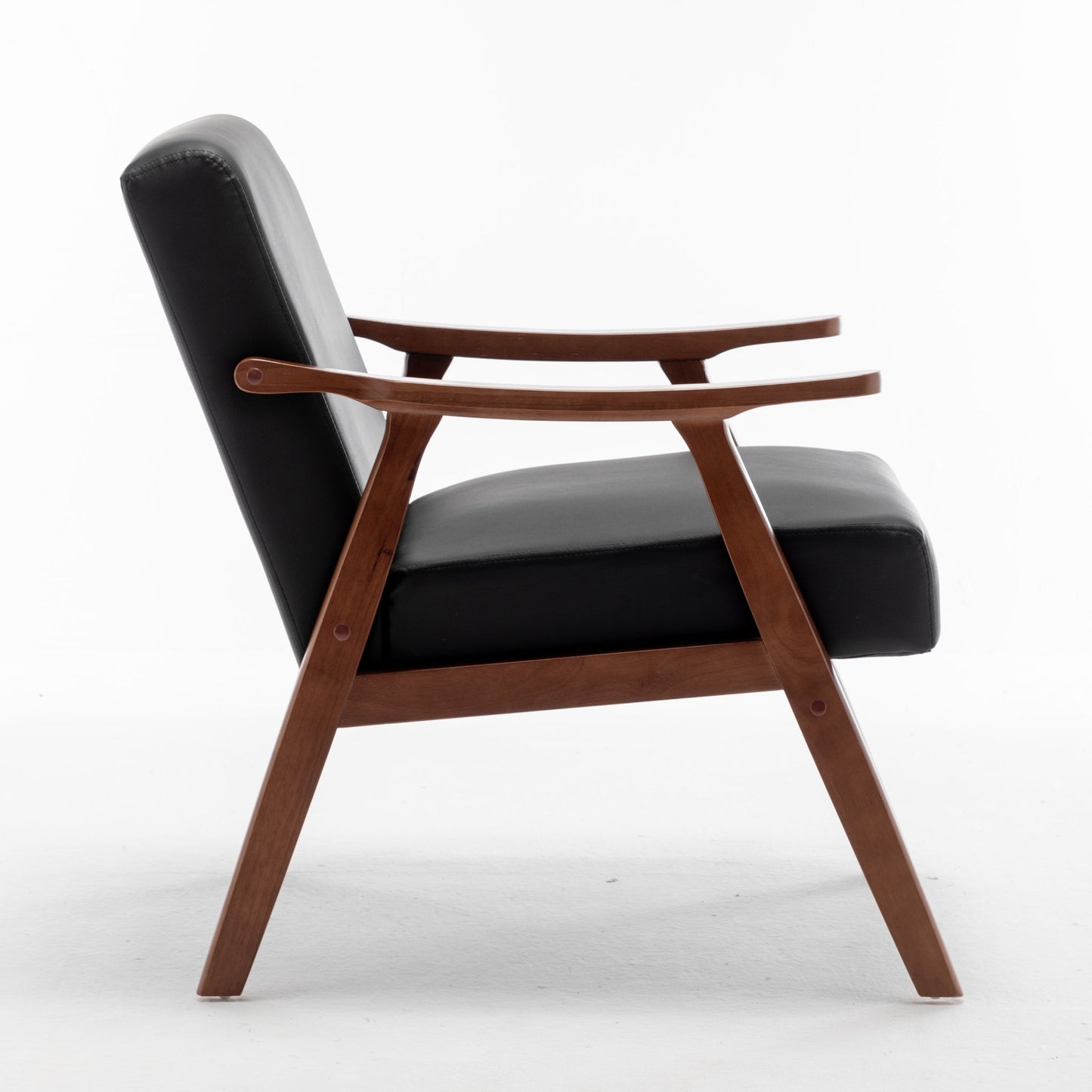 Accent Chair, Classic Mid Century Modern For Extra Seating