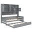 Daybed & All-In-One Cabinet And Shelf
