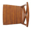 Dining Chair With X Shaped Back (Set of 2)