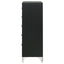 Malcolm - 5 Drawer Bedroom Chest - Black