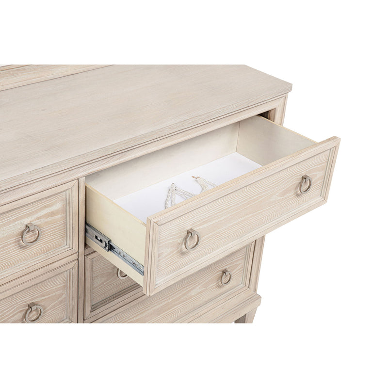 Wedner - 6 Drawer Dresser - Oak