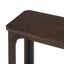 Console Table With Open Arch Cutouts For Living Room Hallway - Espresso