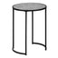 Round Accent Side Table, Contemporary & Modern