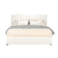 Anda - Boucle Upholstered Platform Bed With Patented Drawers Storage - Ivory