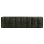 Tufted Cushion Side Bench With Tapered Legs