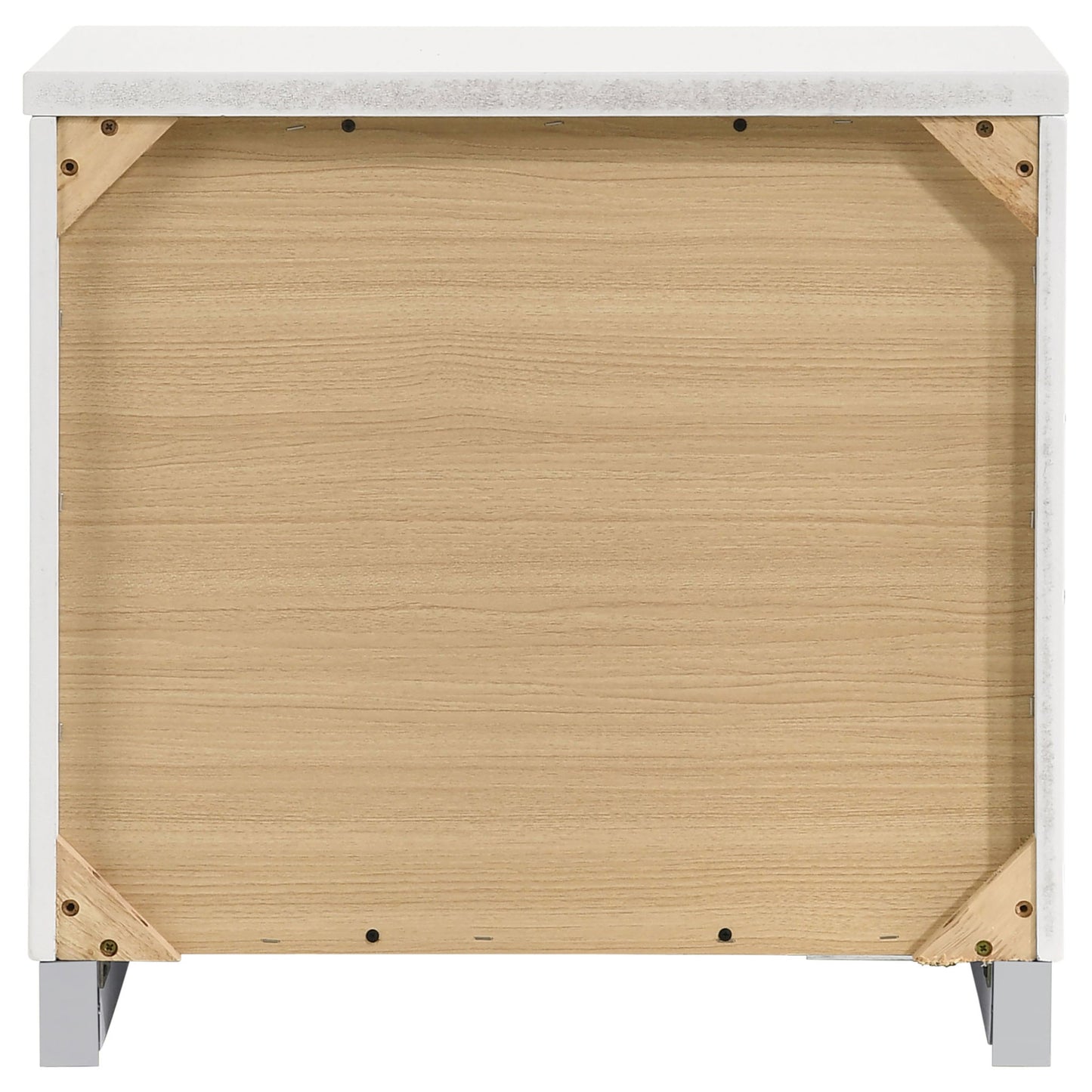 Dulcey - 2 Drawer Nightstand - Gloss White