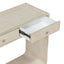Console Table With 3 Drawers And Display Shelf