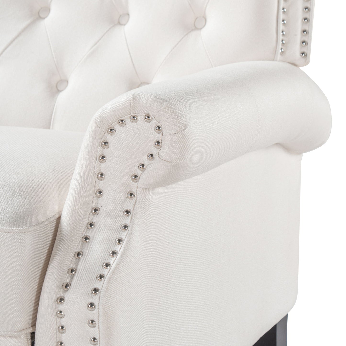 Modern Manual Push Back Recliner Chair