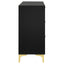 Lexie - 6 Drawer Rectangular Dresser - Black