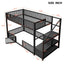 Bunk Bed With Storage Ladder, Compact Design