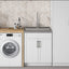 Hennessy - Deluxe Laundry Cabinet With Faucet And Stainless Steel Sink