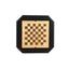 Bishop - Reversible Chess Checker Game Table With Game Tray (Chess Fingures Not Included)