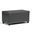 Amelia - Transitional Storage Ottoman Bench