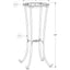 Accent Side Table, Plant Stand, Round, Contemporary & Modern - Black