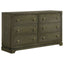 Sundance - 6 Drawer Dresser Cabinet - Dark Brown