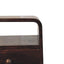 Mini Curve Open Bedside Nightstand