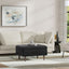 Shay - Large Square Coffee Table Storage Ottoman Mid-Century Style