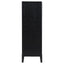 Mason - 5 Drawer Chest With Fluted Design - Black